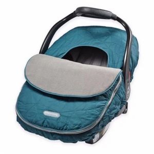 JJ Cole Bundle me Infant Car Seat Cover Green Teal for baby unisex